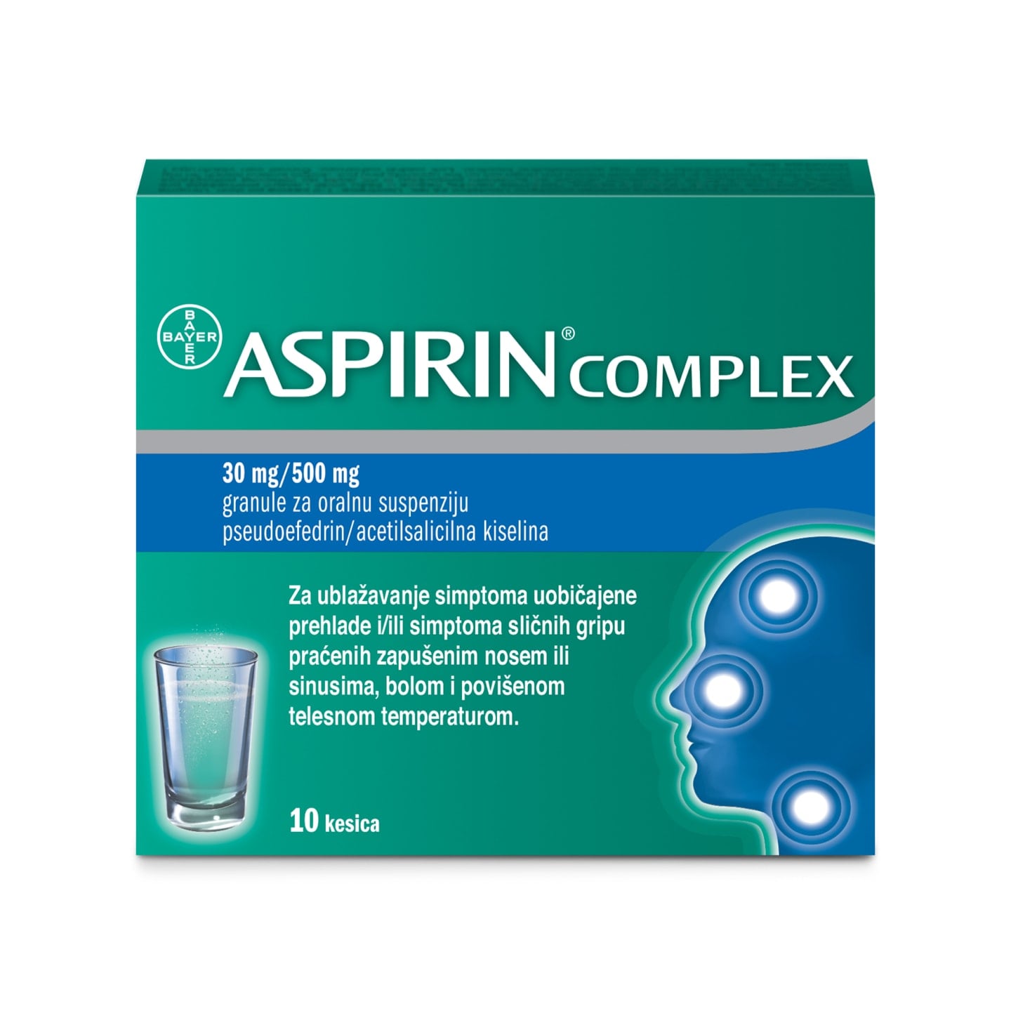 Aspirin® Complex ambalaza